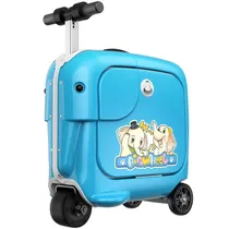 Mala Elétrica Smart Airwheel Robot SQ3S Kids 16" 5KM - Blue
