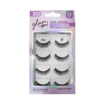 Set Cilios Posticos Glam On Fashion 3D61 5 Pares