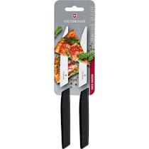 Victorinox Unisex Set de Cuchillo Acero Inoxidable 12CM Black