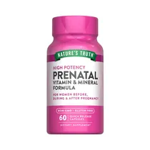 Vitamina Nature's Truth Prenatal Vitamin & Minerals 60 Cápsulas
