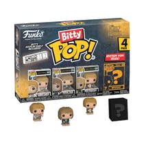 Muñeco Funko Bitty Pop The Lord Of The Rings Samwise Gamgee Pippin Took Merry Brandybuck 4 Piezas