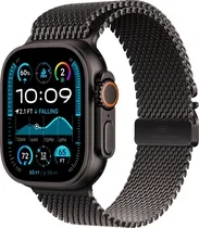 Apple Watch Ultra 2 GPS+Cellular 49MM Caixa Titânio Black Pulseira (M) Milanese Loop MX5U3