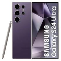 Smartphone Samsung Galaxy S24 Ultra 5G SM-S928B 256GB 12GB Ram Dual Sim Tela 6.8  Violeta