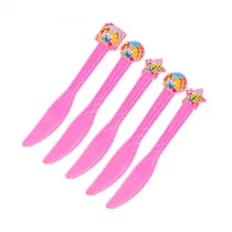 Facas Descartaveis para Festa Party Favlors Princesas 10PCS