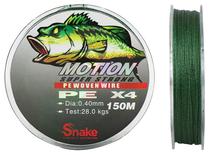 Linha Multifilamento Snake Motion 4X 0.40MM 28KGS 150M