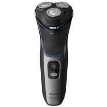 Barbeador Eletrica Philips S3122/51 Shaver Series 3000 Bivolt - Preto/Azul