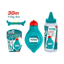 Kit de Carretel de Línea de Tiza Total THT661301 30M 3 Piezas