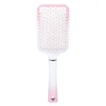 Escova Cabelo Soft Retangular Bra/Rosa