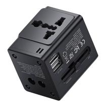 Adaptador Tomada Universal Mcdodo CP-4120 / 2 USB - Preto