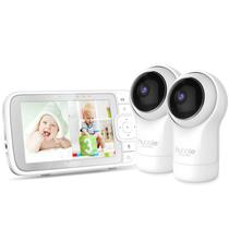 Baba Eletronica Hubble Nursery PAL Glow + Twin de 5" Wi-Fi com Visao Noturna - Branca