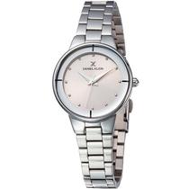 Relogio Analogico Daniel Klein Premium DK11889-6 Feminino, Metal - Prata