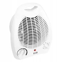 Aquecedor Eletrico Luo LU-4949 / 2000W / 220-240V / 50-60HZ - Branco