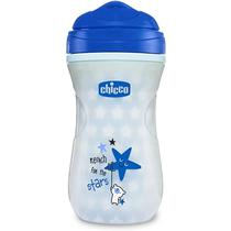 Chicco Nursery Vaso Termico Brilla En La Oscuridad Azul 14M+ Detalles En El Producto 266ML Azul