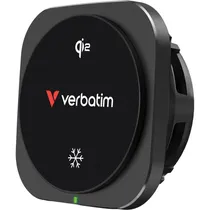 Carregador Magnético para Carro Verbatim Charge 'N' Drive QI2 Sem Fio 15 W - Preto (31861)