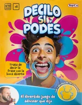 Jogo de Mesa Decilo Si Podés Toyco - 17002