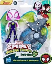 Spidey Amazing Friends Ghost-Spider & Rhino Dino Hasbro - G0122