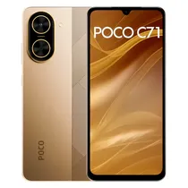 Smartphone Xiaomi Poco C71 Global 64GB 3GB Ram Dual Sim Tela 6.88" - Dourado
