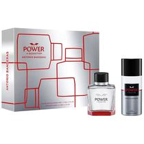 Kit Perfume Masculino Antonio Banderas Power Of Seduction Eau de Toilette 100 ML + Desodorante