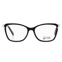 Armação para Óculos de Grau RX Visard MH2284 55-18-145 C4 - Preto/Branco