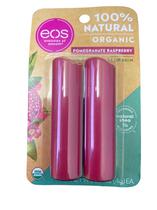 Eos Balsamo Labial Lip Natural Pomegranate Raspberry c/2 6116 Hidratante s/C