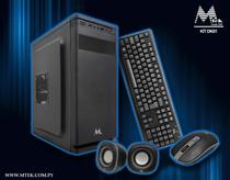 Gabinete Kit Mtek DK01 Espanhol Preto ATX