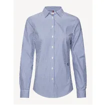 Camisa Tommy Hilfiger Feminina WW0WW26787-0X1-00 32 ? YD We STP - Cobal