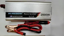 Inversor de Potência 2000W 12/24V A 110/220V para Automóvel