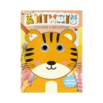 Libro de Actividades Todolivro Máscaras Divertidas para Colorear Y Recortar Animales 1177702 8 Hojas