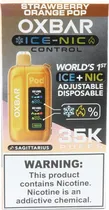 Vape Descartável Oxbar Ice-Nic Strawberry Orange Pop - 35000 Puffs