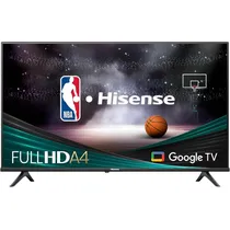 Televisão Smart LED Hisense 43A4K 43" Vidaa Os Full HD Wifi - Preto