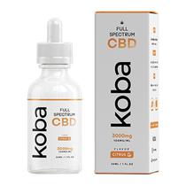 Koba Oleo Canabidiol (Cannabis) Sublingual Full Spectrum THC, Thca, CBD, Cbda, CBG e CBN, 3000MG/ 30ML