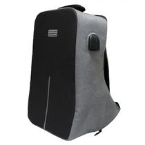 Mochila Atacado Collection Anti-Furto Preto com Cinza