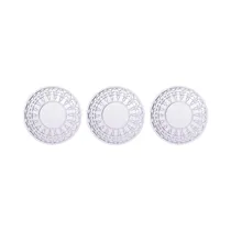 Juego de Espejos Concepts 531-72340 25 X 25 X 2 CM Plata 3 Piezas