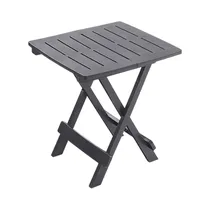 Mesa Plagable Pro Garden 042980290 44X44CM Negro