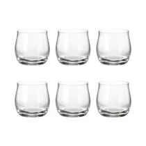Set de Vasos para Whisky Bohemia Lida 310ML 6 Piezas