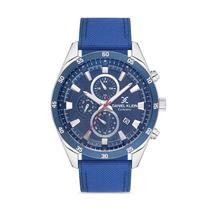 Relogio Analogico Masculino Daniel Klein Exclusive DK.1.12599-2 - Prata/Azul