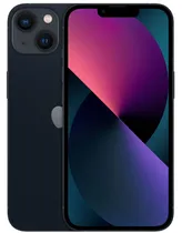 Celular Apple iPhone 13 A2633 LZ 128GB / Tela 6.1" / Câmeras de 12MP+12MP e 12MP - Black