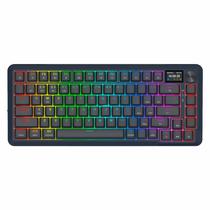 Teclado Gamer Redragon Flekact Pro K708-RGB-Pro RGB Switch Linear Sem Fio - Preto