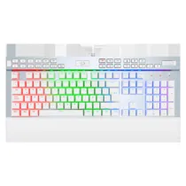 Teclado Gamer Redragon Yama K550W-RGB-1-SP RGB - Branco