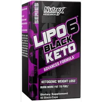 Nutrex Lipo 6 Black Keto 60 Cápsulas