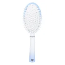 Escova Cabelo Soft Oval Bra/Azul Claro