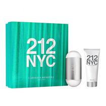 Perfume Carolina Herrera 212 NYC F Edt 100ML+Body Lotion+MGSP (Kit)