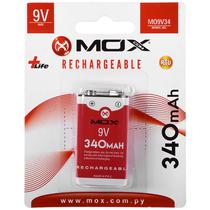 Bateria Recarregavel Mox M09V34 de 340 Mah 9V