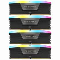 Memoria Ram Corsair Vengeance RGB DDR5 96GB (4X24GB) 6000MHZ - Preto (CMH96GX5M4B6000C30)