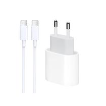 Carregador Y Cable USB-C A USB-C Blanco