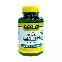 Ultra Soya Lecithin 1200MG Natural Life 90 Softgels