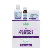 Kit de Progressiva Capilo Pro Bstraight Jojoba And Hemp 3 Etapas