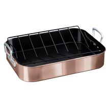 Forma Antiaderente c/ Berlinger Haus Grill Em Ouro Rosa