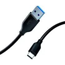 Cabo FTX CT-C160-U33-CMAMN-B2 - USB/USB-C - 2 Metros - Preto