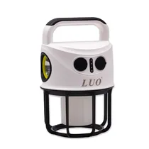 Lanterna LED Luo LU-173 Fonte de Luz Dupla para Acampamento